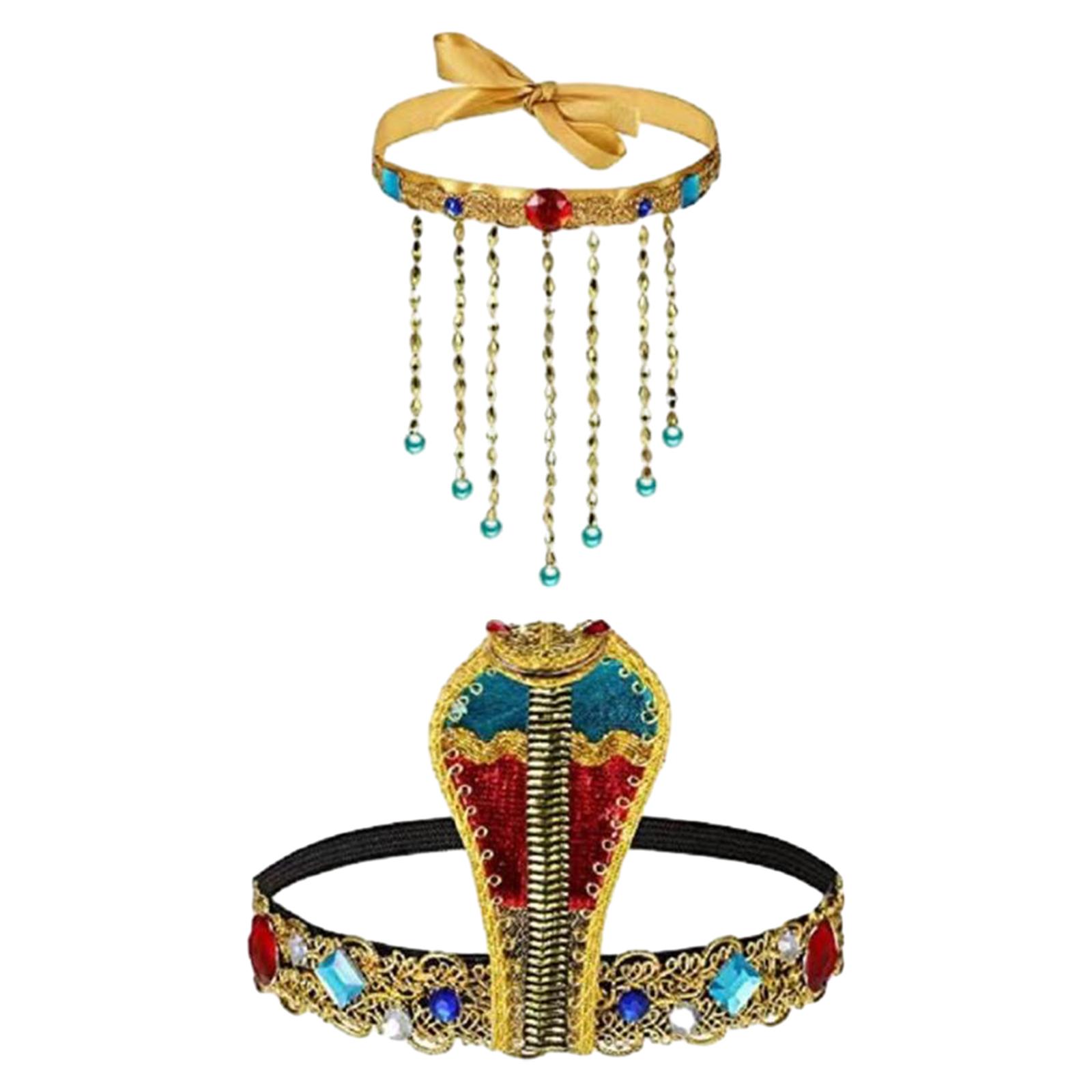 Women'S Egyptian Accessories - 2 Pezzi Accessori per Costumi Egiziani