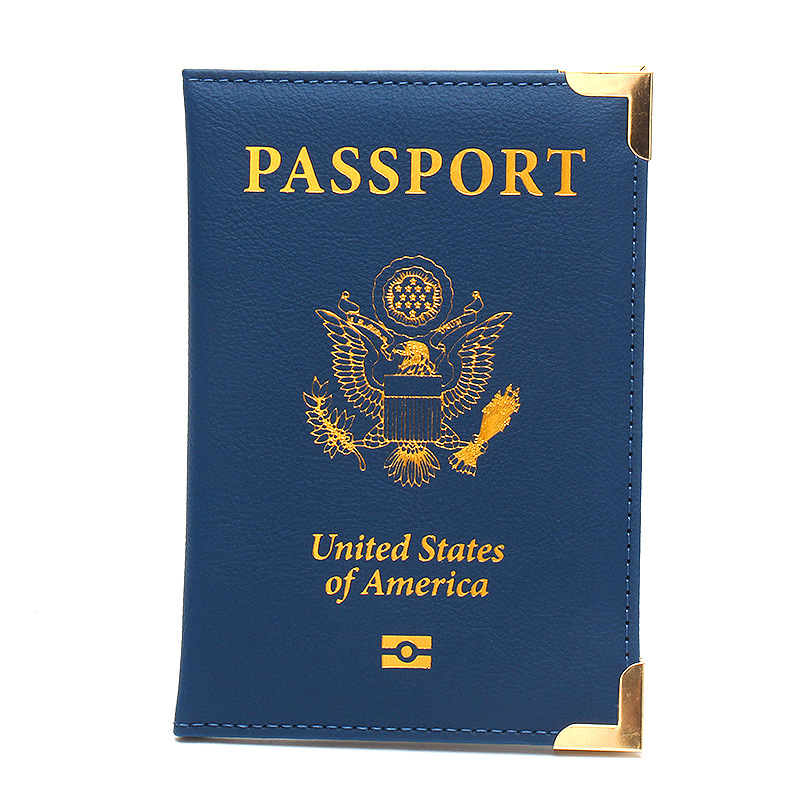 Women Accessories Usa - Custodia per passaporto USA portafoglio da