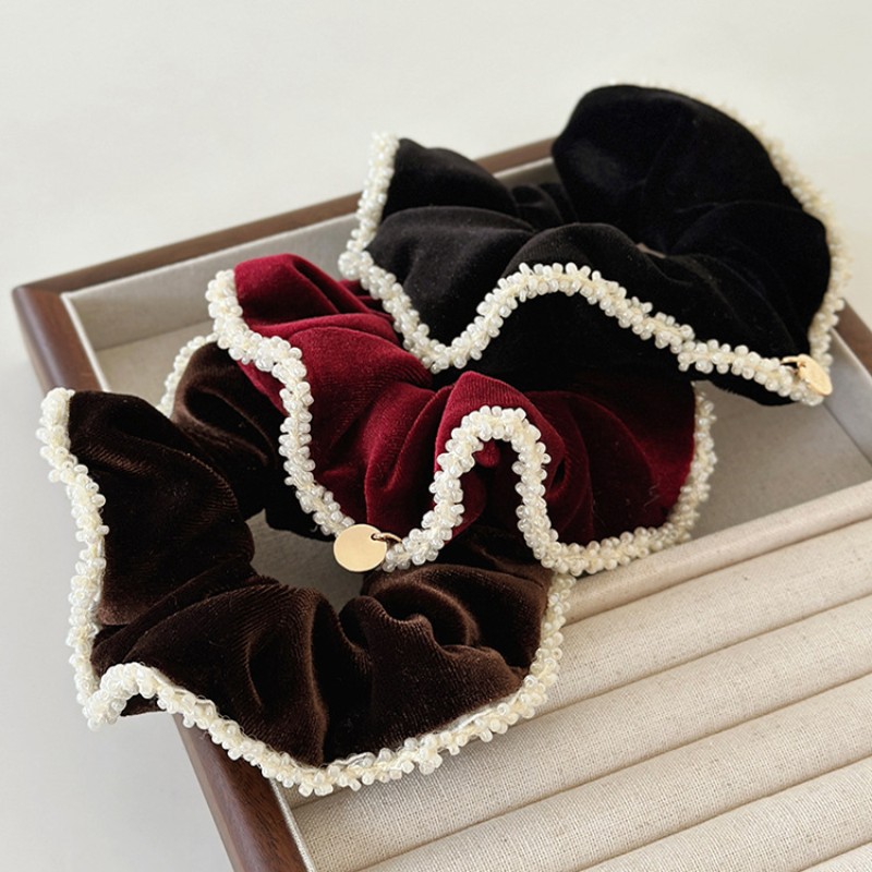 Women'S Accessories Flannels - Fascino Donna Velluto rosso scuro Flanella
