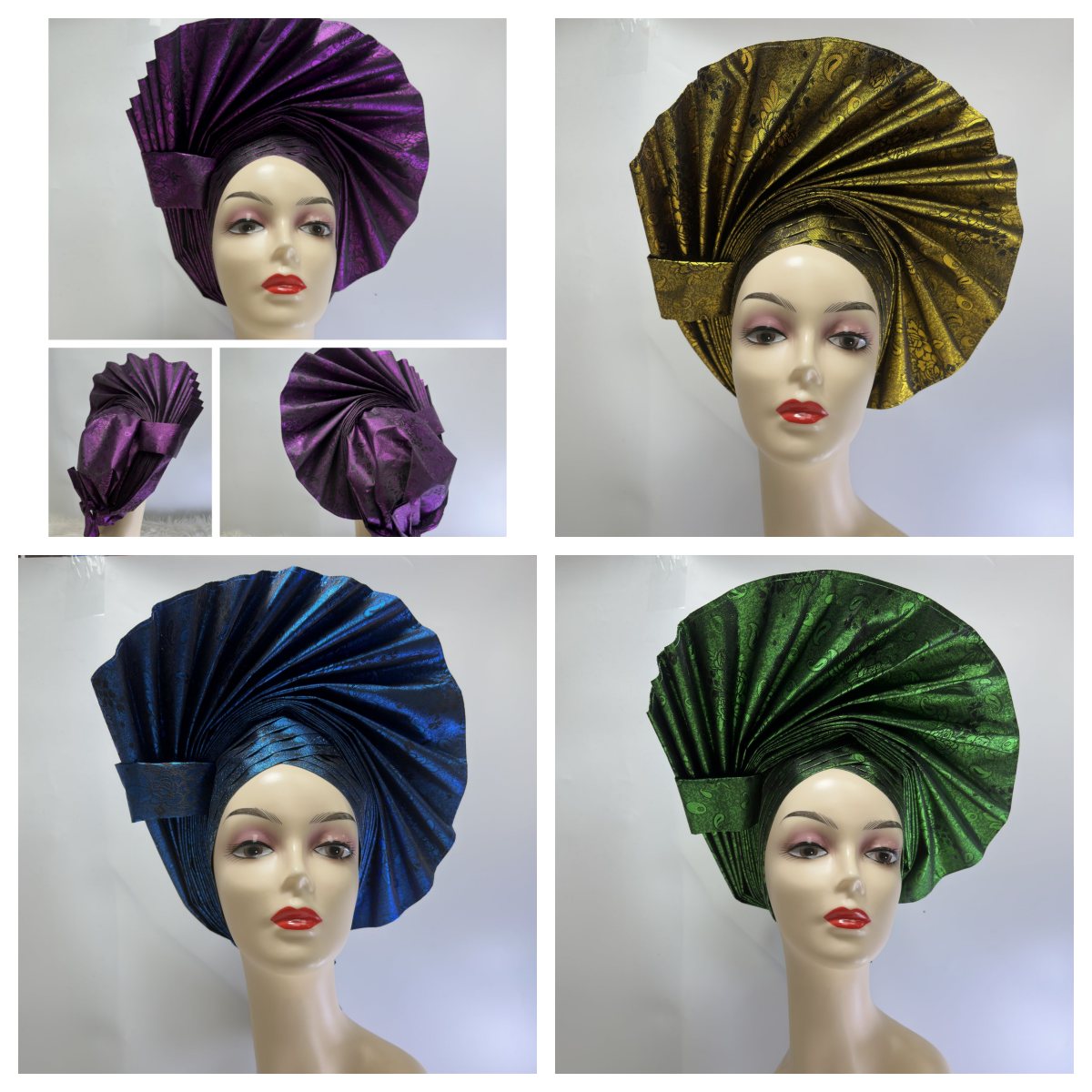 Women'S African Accessories - Africano Sego Headtie Sciarpa di Alta