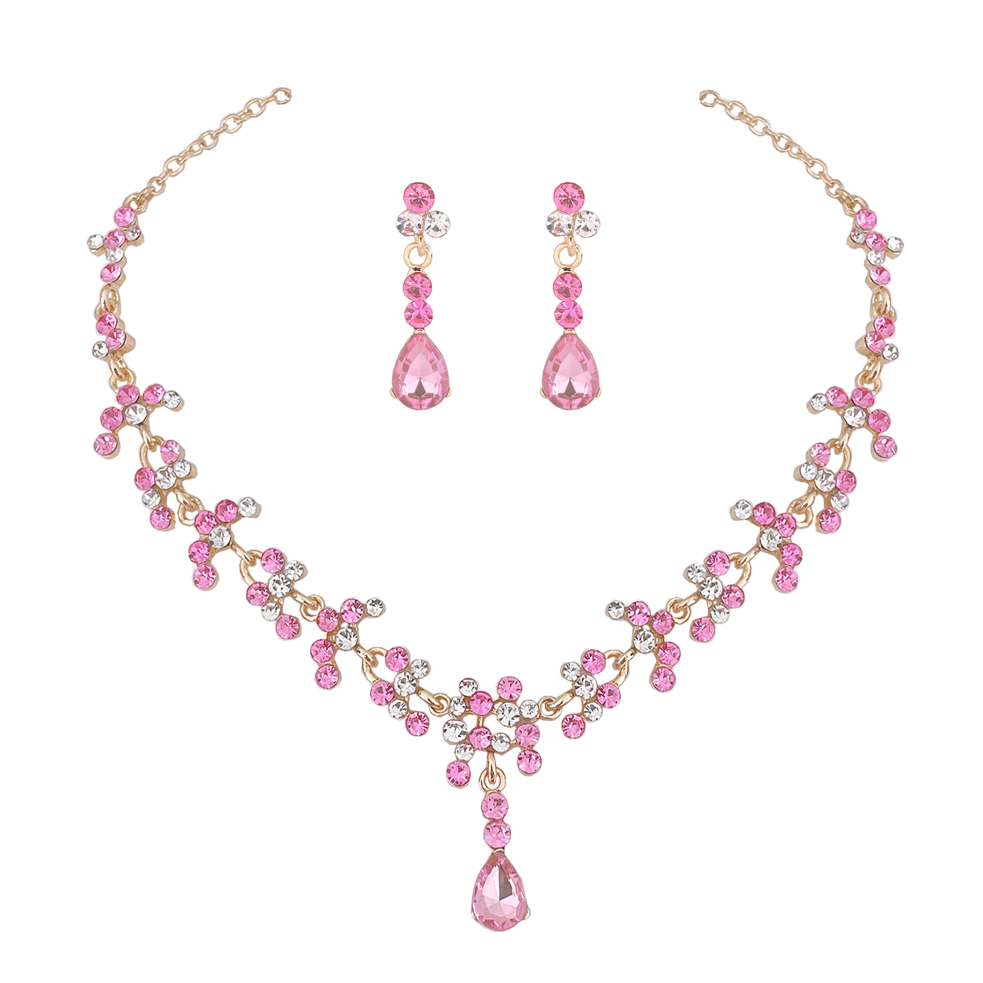 Women Jewelry Accessories For Black Dress - Set di gioielli da sposa da