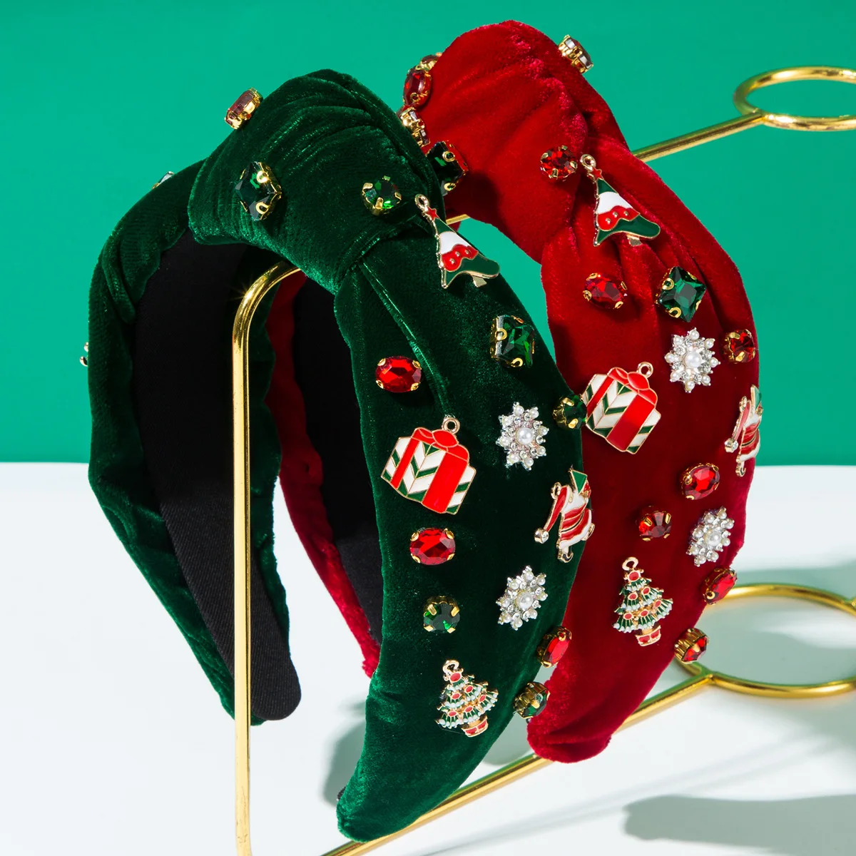Women'S Accessories Flannels - Nuova Fascia per Capelli Natalizia in