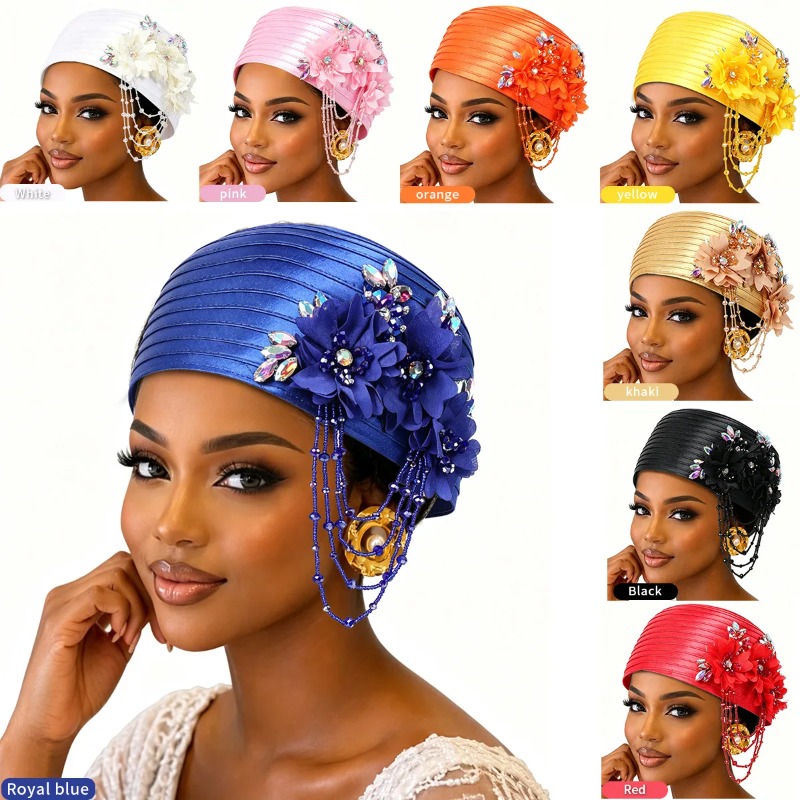 Women'S African Accessories - Turbante Africano alla Moda per Donne,