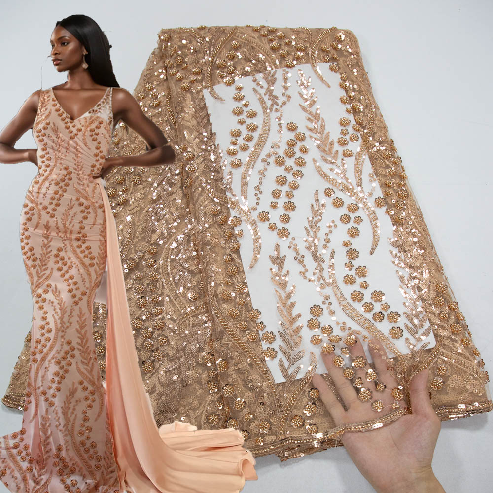 Women'S African Accessories - Tessuto di pizzo francese di lusso