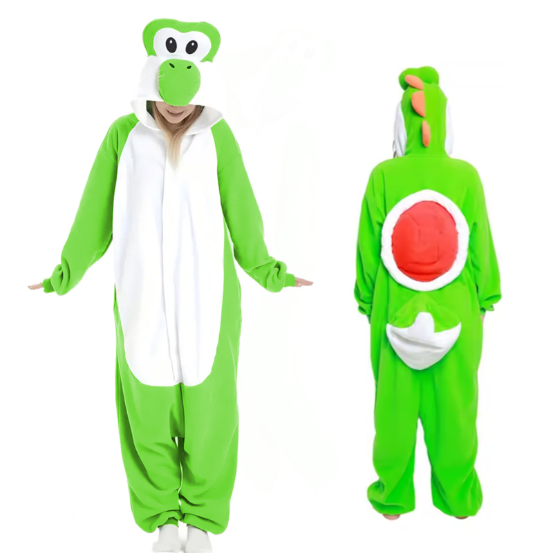 Women'S Accessories Flannels - Yoshi Vestiti Cosplay Per Adulti Onesies