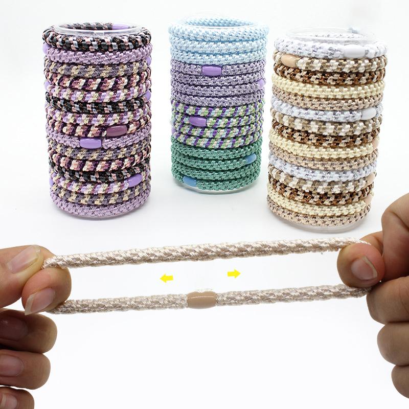 Women'S Exercise Accessories - Elastici per capelli intrecciati in stile