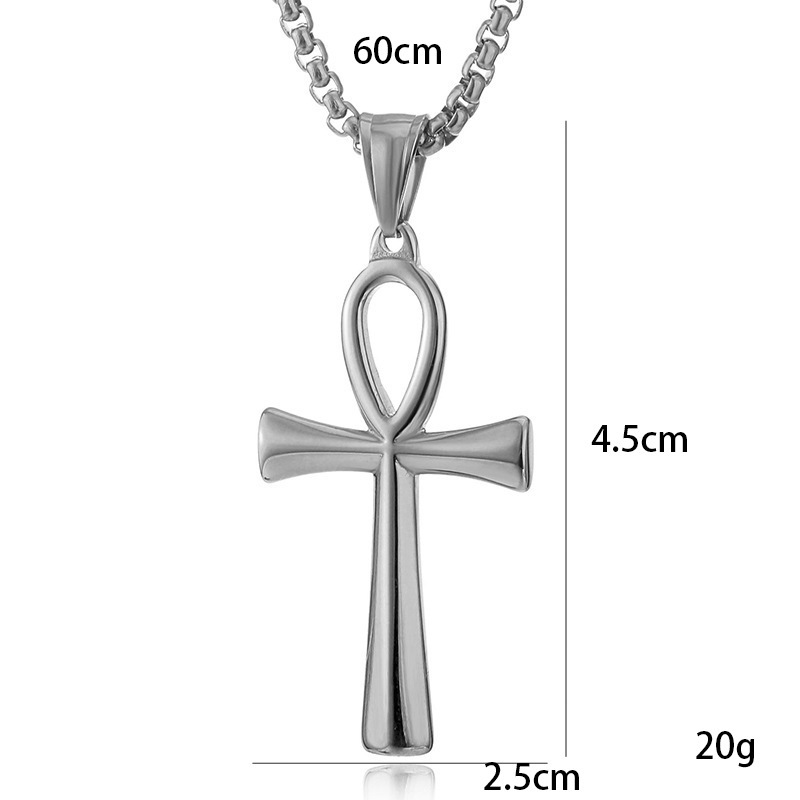 Collana Ankh egiziana in accia - Women'S Egyptian Accessories recensione e prezzo