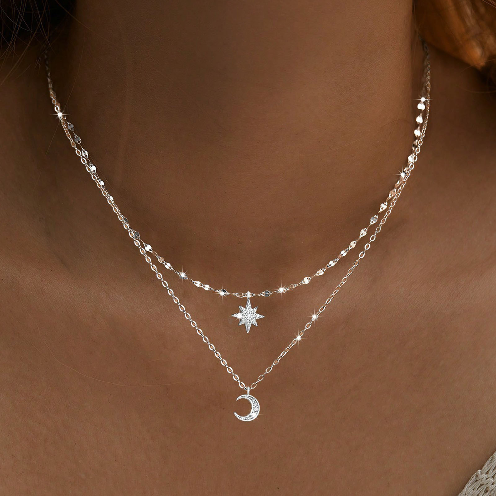 Collana a doppio strato con lu - Layered Necklace Set recensione e prezzo
