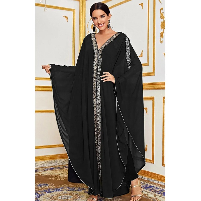Abaya Marocco Caftano Dubai Ab - Women'S African Accessories recensione e prezzo