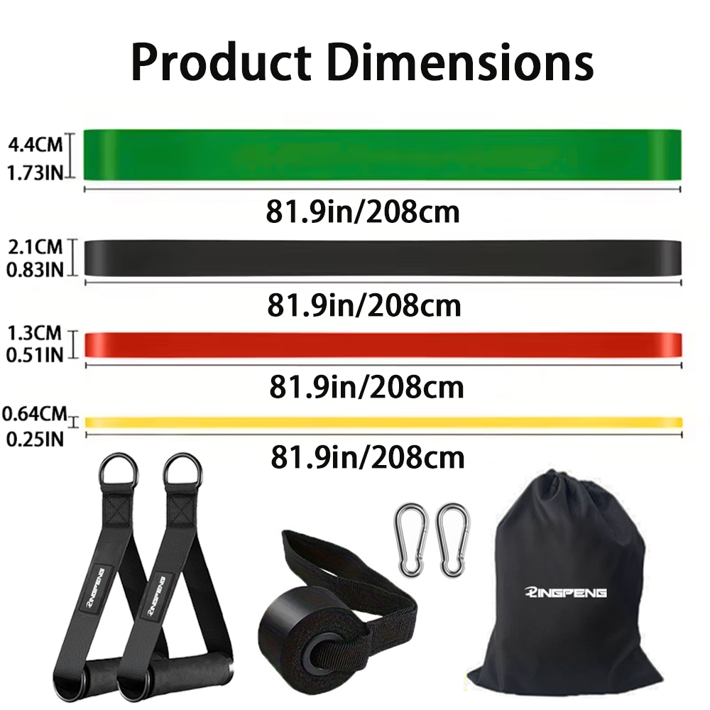 Set di 10 Fasce di Resistenza  - Women'S Exercise Accessories recensione e prezzo
