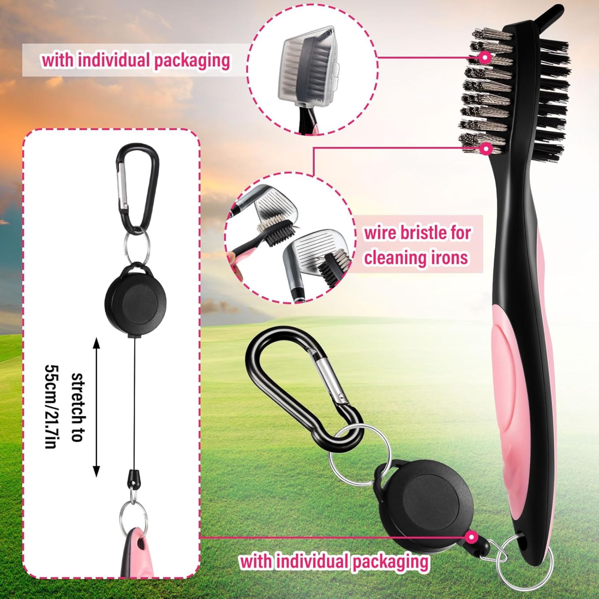 Kit di Accessori da Golf da 10 - Women'S Golf Accessories recensione e prezzo