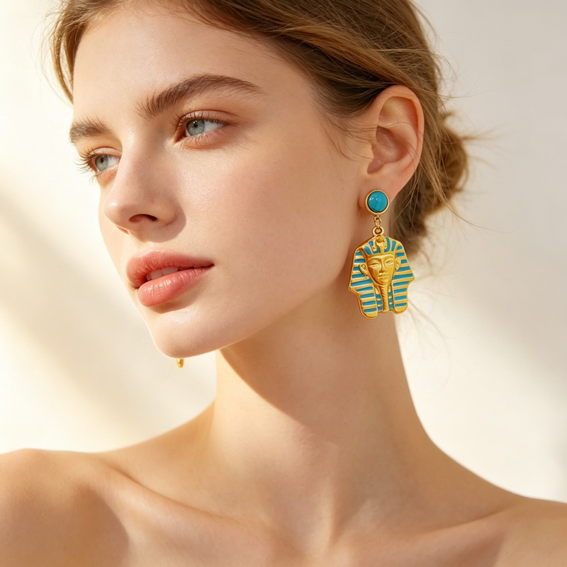 Orecchini da Donna in Acciaio  - Women'S Egyptian Accessories recensione e prezzo
