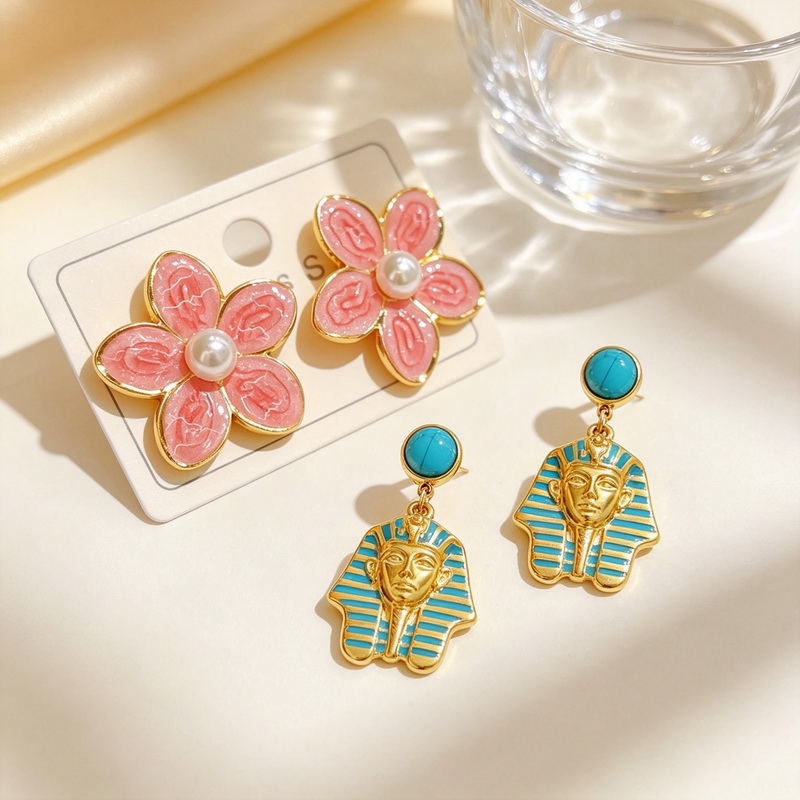 Orecchini da Donna in Acciaio  - Women'S Egyptian Accessories recensione e prezzo