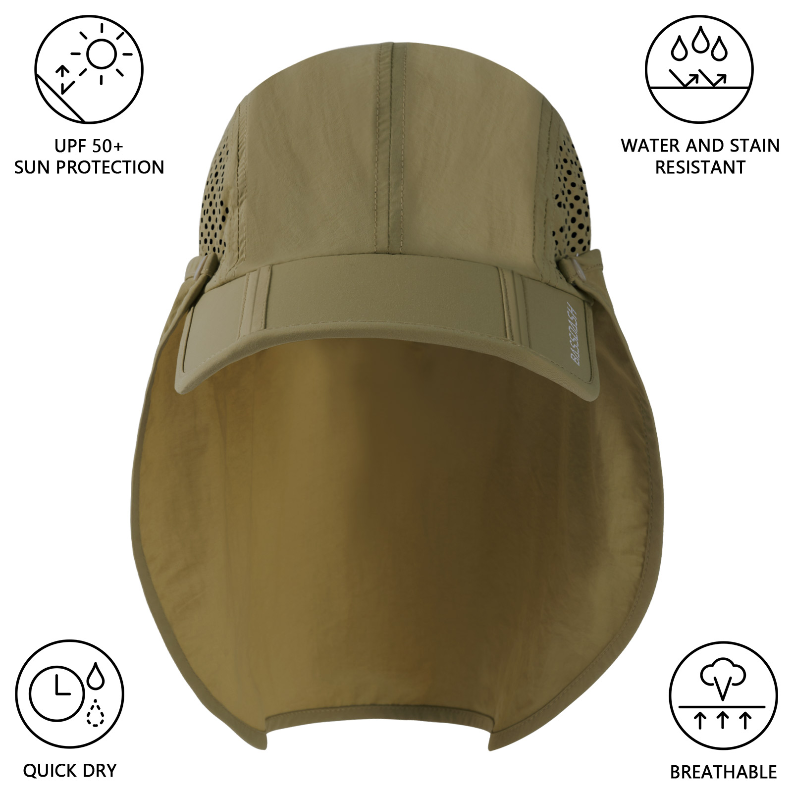 BASSDASH UPF 50 + cappello da  - Women'S Golf Accessories recensione e prezzo