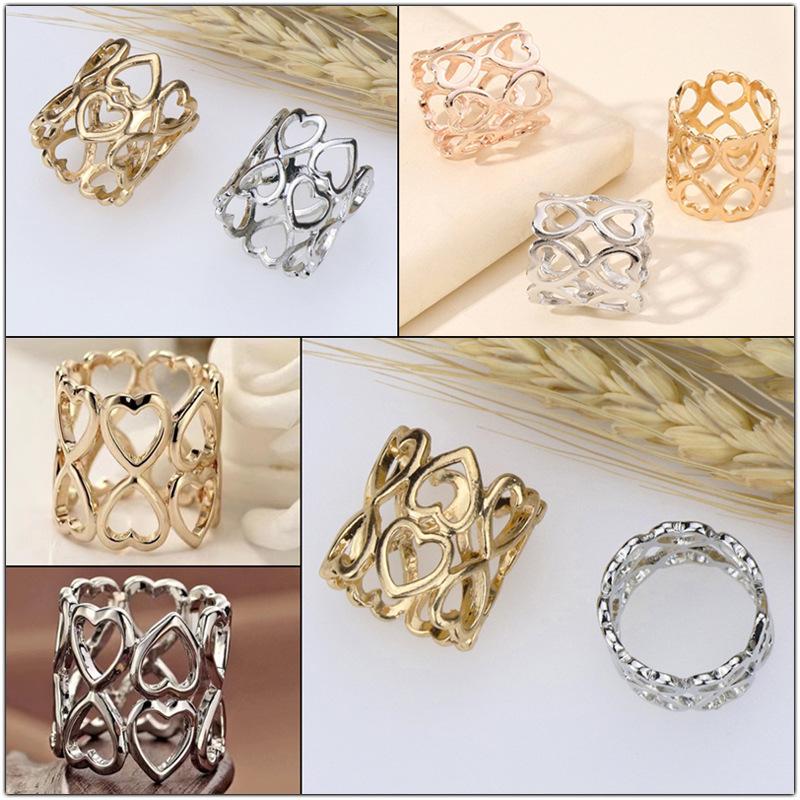 1/4 Pezzi Fermagli per Sciarpe - Women'S Accessories Rings recensione e prezzo
