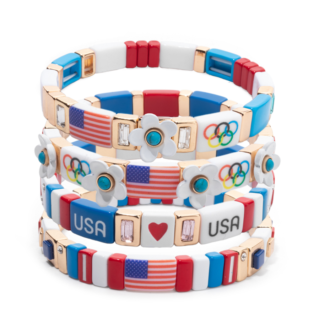 Braccialetti Patriottici Nuovo - Women Accessories Usa recensione e prezzo