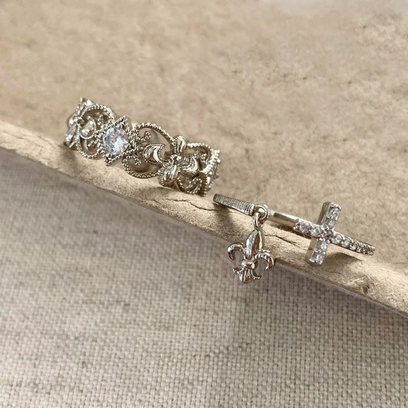 Anello Vintage Retrò a Croce T - Women'S Accessories Rings recensione e prezzo