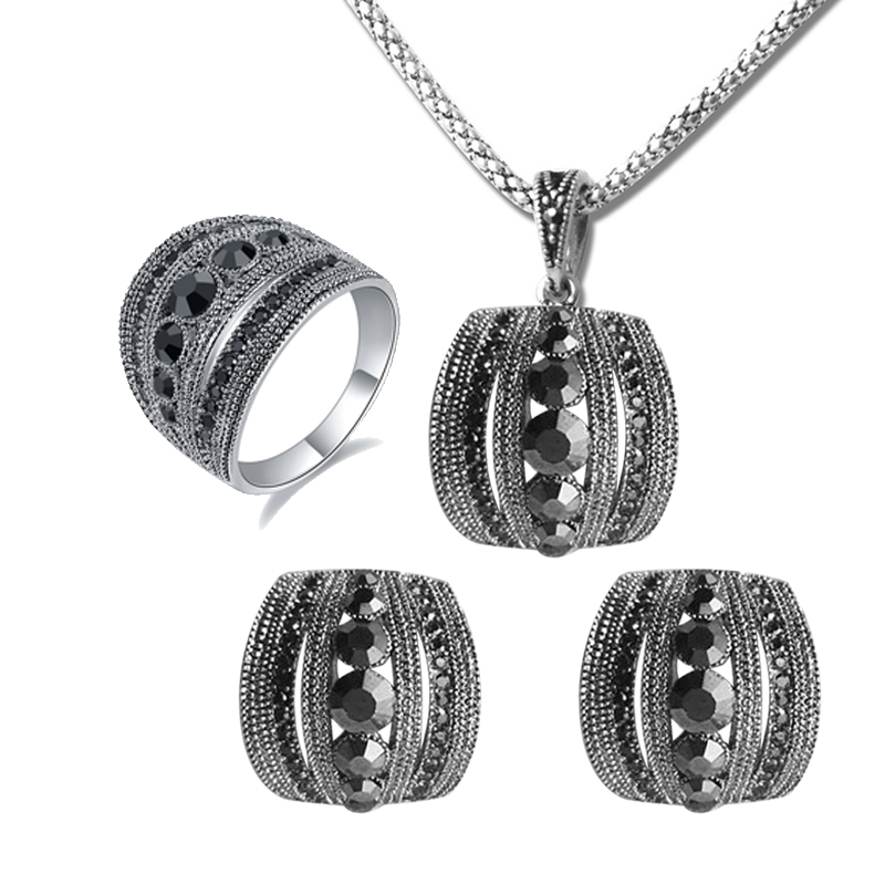 Taglia 6-10 Set di gioielli vi - Women Jewelry Accessories For Black Dress recensione e prezzo